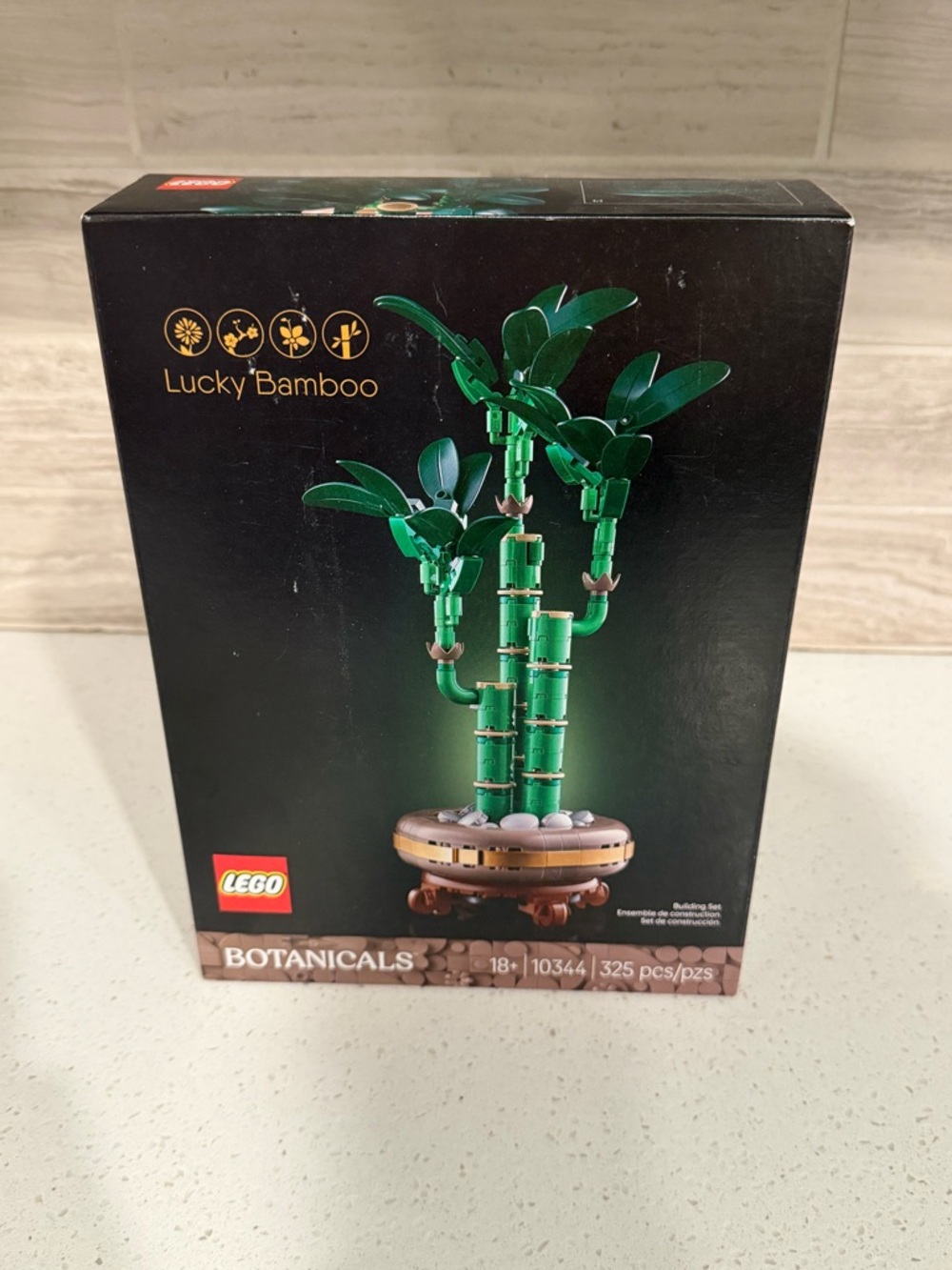 Lego Green Lucky Bamboo Decorative Plant Set